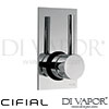 Cifial Techno 465 Concealed Shower Mixer Spare Parts